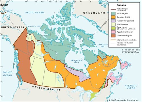 thelandofmaps:Geological Regions of Canada [1600x1148]CLICK HERE FOR MORE MAPS!thelandofmaps.tumblr.