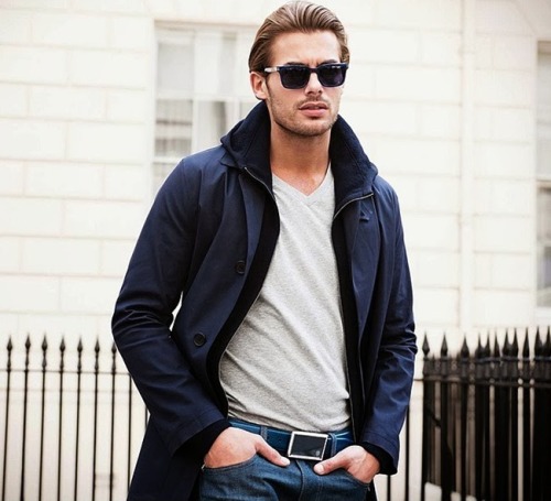 suitsandshirts:  Jacey Elthalion for HAXBY Spring 2014.