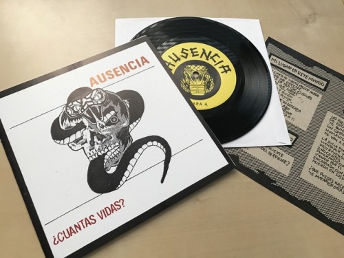 Huge label update. There are six new releases on Verdugo Discos.Ausencia - Cuantas Vidas 7&quot;
