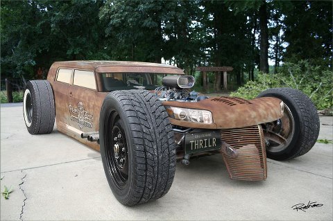 Rat rod magazine girls