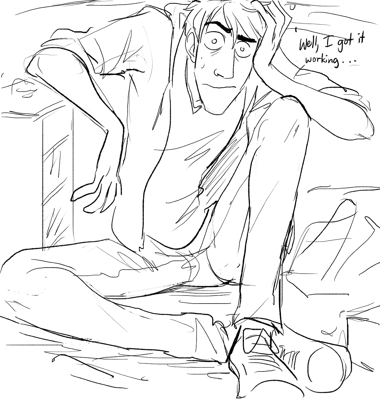 bonkalore: I thought I’d rummage through my drawings of shit I keep not posting….