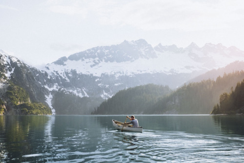 fieldandforest: LAKE LOVELY WATERTucked away in the Tantalus Mountains just 60km (40 miles) from Van