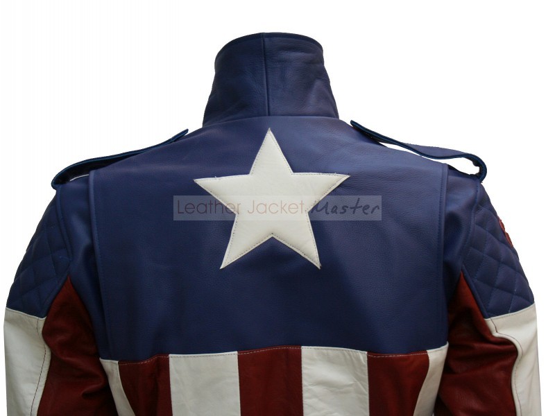asgardian-poledance:  superherodesign:  superchooch:  Captain America Leather Jacket