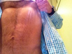 localdaddies:  Daddy likes his nipples tweaked!  Follow LocalDaddies for a daddy a day!