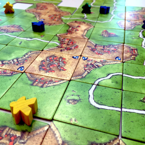 Carcassonne – Build more of the french countryside than your opponents in this classic tile-laying game
Carcassonne
by Z-Man Games
Ages 8 and up, 2-5 players
$35 Buy one on Amazon
Carcassonne is a tile-laying game where you’ll be constructing a...