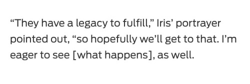 In MOTHER We Trust! Thank You Miss Candice Patton.
