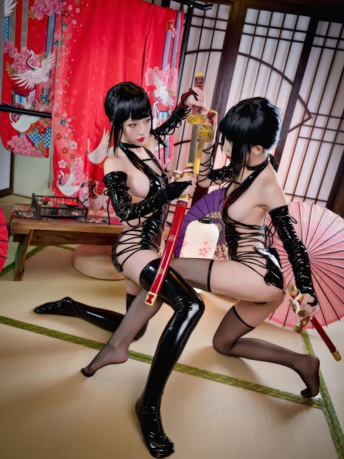 spike-kun-cosplay:水淼aqua & 清水由乃SHUI adult photos