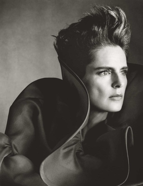 ‘The Artist’  Stella Tennant by Steven Meisel for Vogue UK December 2018