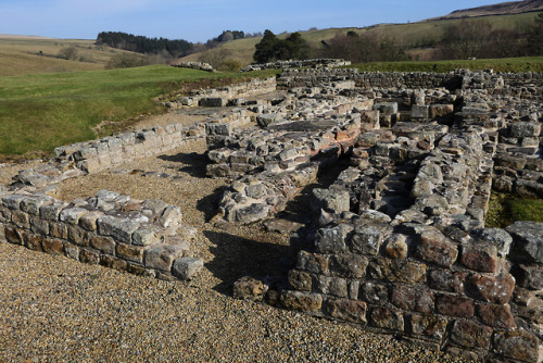 thesilicontribesman: Vindolanda Roman Fort, near Hadrian’s Wall, Northumbria, 24.2.18.Various 