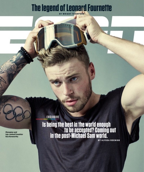 bitz-n-pieces:  Gus Kenworthy - puppy saving Olympic skier - came out today. Be still my heart. 