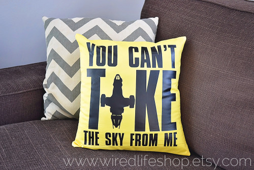 syfycity:  Finally made a Firefly pillow!