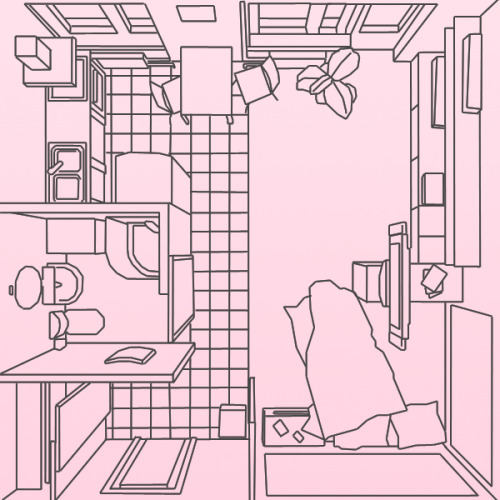 pizzzatime: mustiest: Studio Apartment Trace [based on]