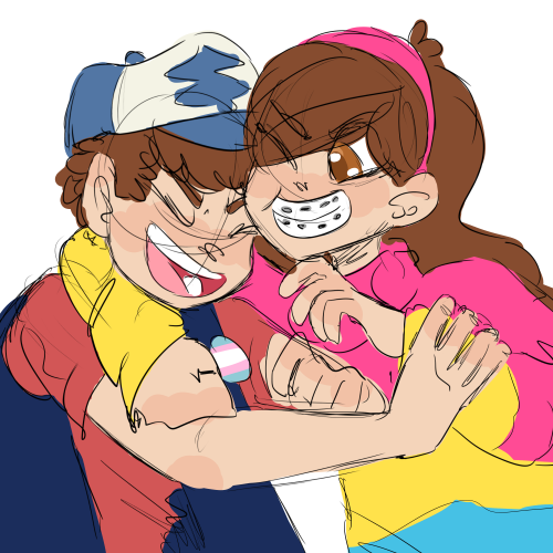 cimicherrychanga:pine twins….but also pride 