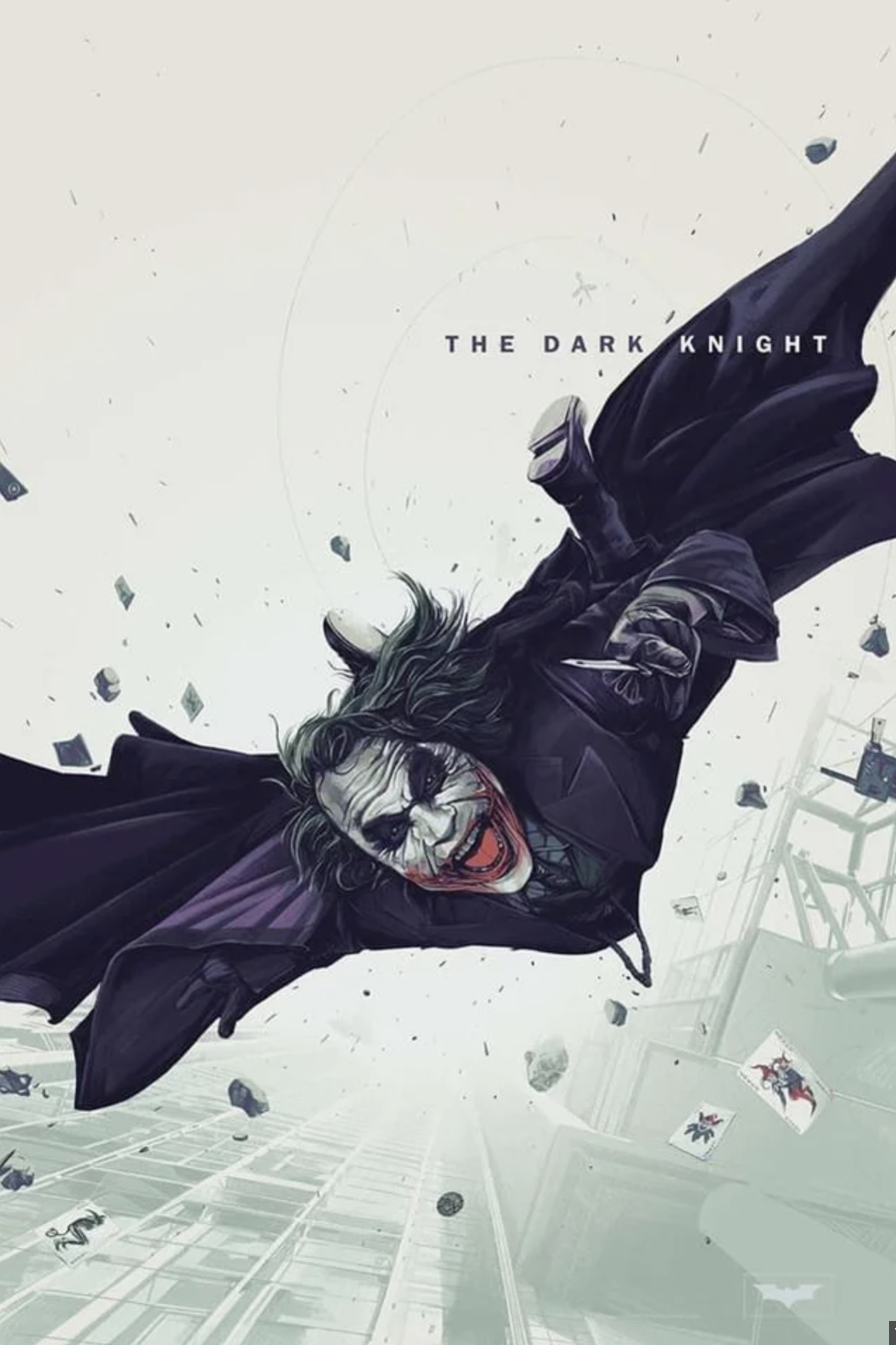 BATMAN NOTES — The Dark Knight Poster Artwork by Oliver Barrett ...