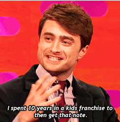 stupidfuckingquestions:  Daniel Radcliffe on shooting a gay sex scene in Kill Your Darlings 