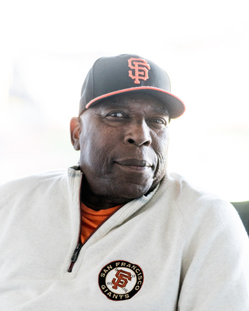 SF Giants Hall of Famer Wille McCovey for The Wall Street Journal 