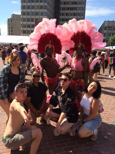 Yesterday at Boston Pride