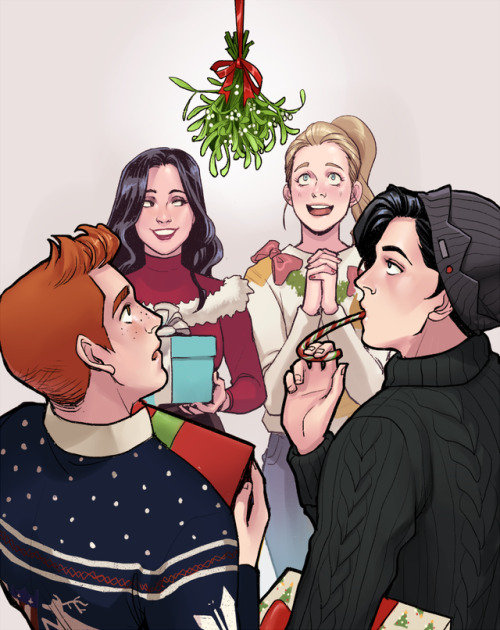 merry christmas!thank you all who participated in the riverdale secret santa and made it a success! 