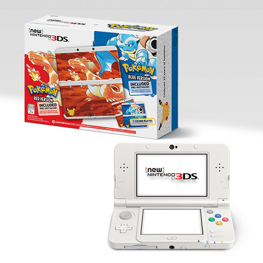 Pokemon Red & Blue 3DS Bundle Coming for 20th Anniversary