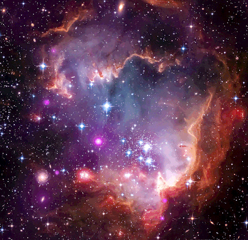 Star Cluster NGC 602 In The Wing Of The Small Magellanic Cloud