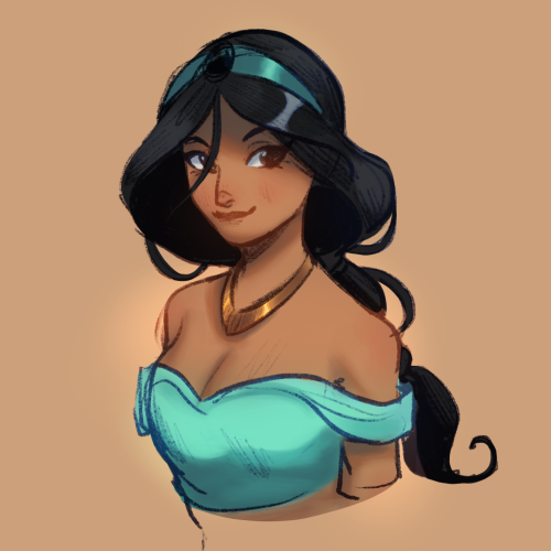 Princess Jasmine by rueleaf