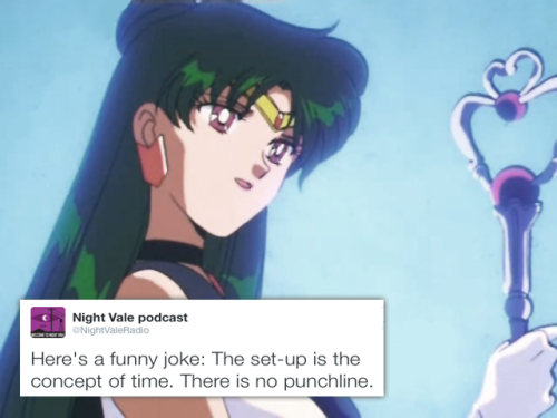 sailormoonsub: Sailor Moon + Night Vale Radio tweets