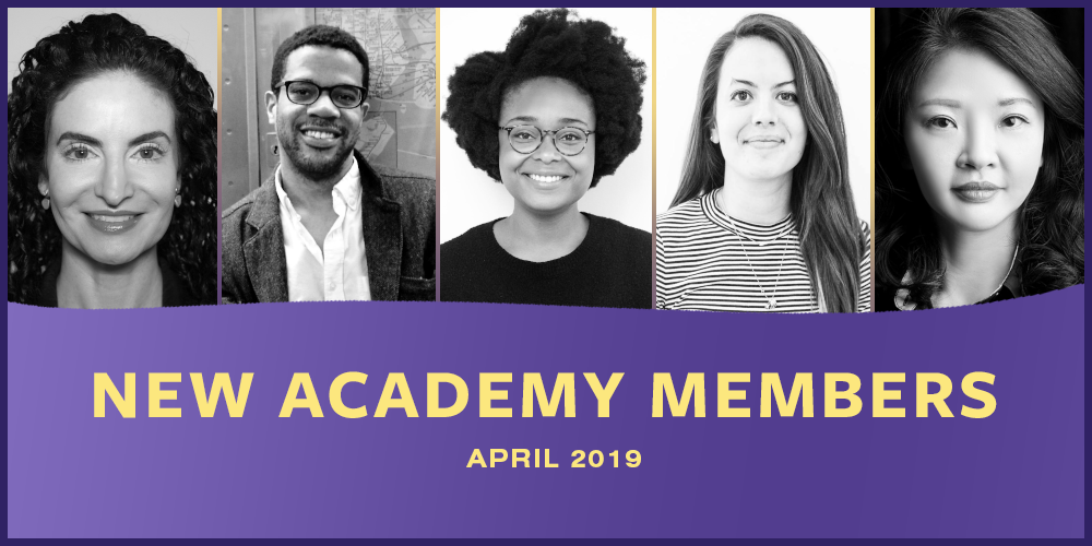 New Academy Members April 2019