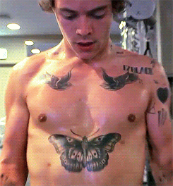 Porn One Direction Harry Styles working out photos