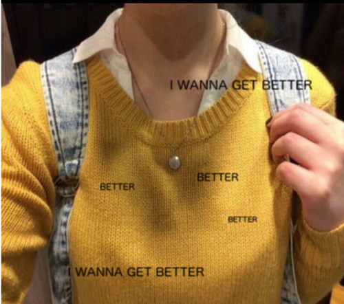 i wanna get better // bleachers