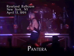 calimarikid:  Pantera Live ‘94 