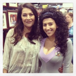 Marina Sirtis complimented me on my hot bod!