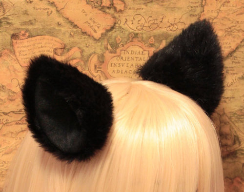 black cat ears - $5.87 buy them here!