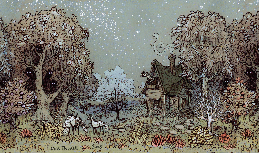 pagewoman:   The  Astronomer’s Garden ~ Ulla Thynell
