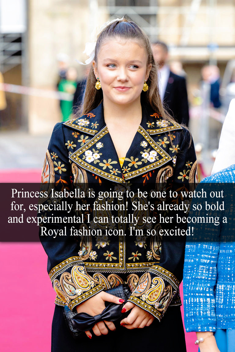Glimte patrice maling Royal-Confessions — “Princess Isabella is going to be one to watch out...