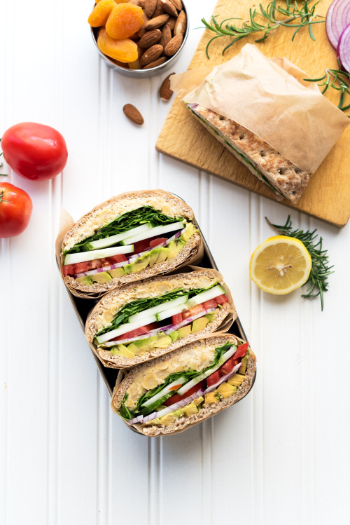 yackattack: Easy Rosemary Chickpea Salad SandwichPin it