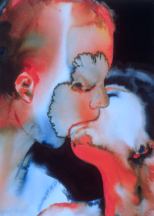 theleoisallinthemind:Graham Dean, Close-Up Kiss, 1988