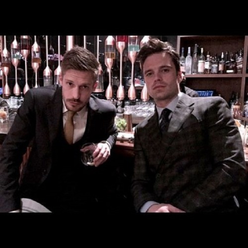 sebastianstansource: imsebastianstan: Double breasted lethal weapon. #newyorknewyork #jinglebellz@ko