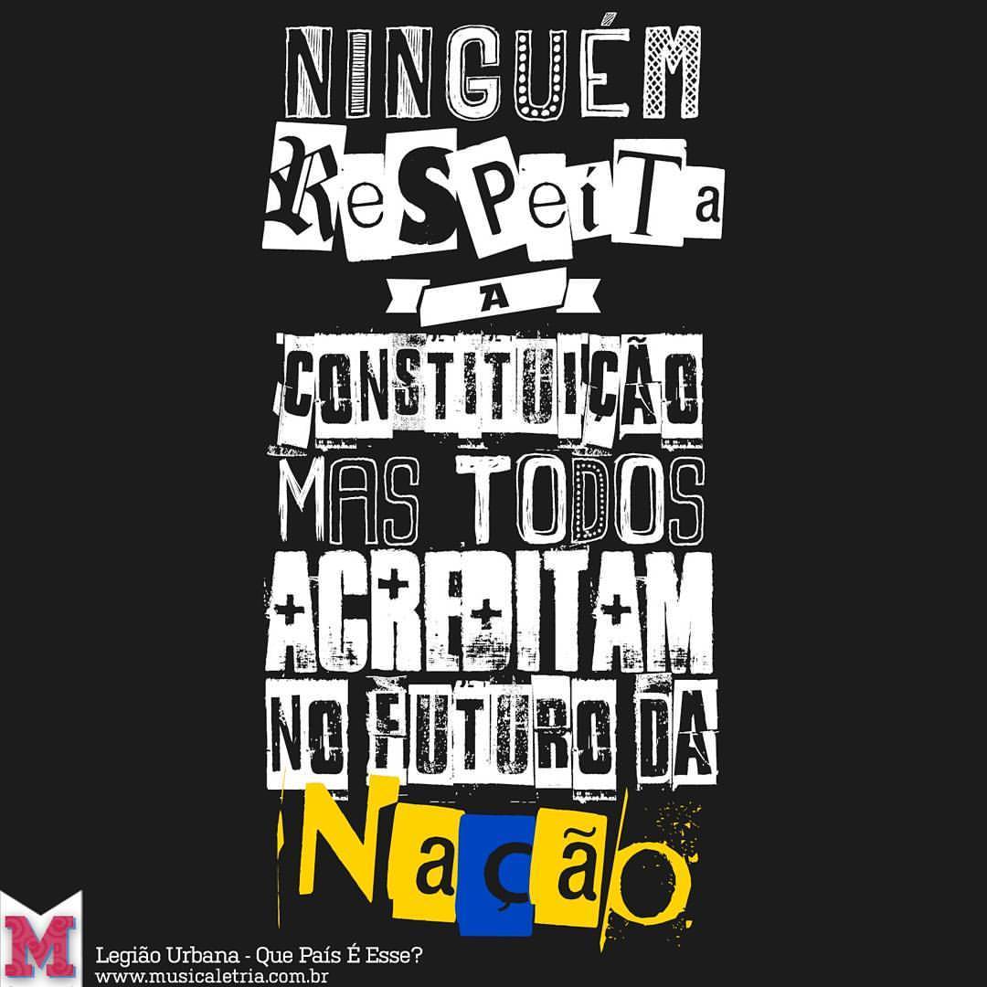 Legião Urbana Infinito - Uma alternativa musical! Significado das Letras da  LEGIÃO URBANA O SIGNIFICADO DE CADA MUSICA DA LEGIAO Antes de mais nada,  acho bom justificar porque essa seção se chama