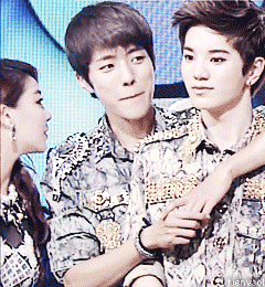 tienyeol:  Sungyeol and Ailee adorable moments(๑&gt; ₃ &lt;)