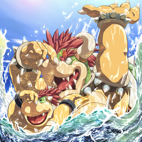 latanieredecyberwolf:  Bowser Concept  by Masa Bowser 