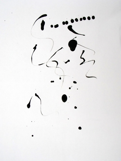 knotiiii:  Untitled acrylic paint, paper. 297x210mm