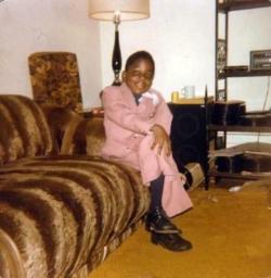 The Notorious B.I.G. after his Kindergarten