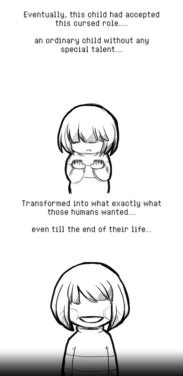 ann13doodles:My small headcannon for Chara…It is inspired by the fact that everyone blames Chara for