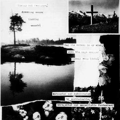 drowning-in-limbo:  © Lydia Lazarus Slicing out feelings