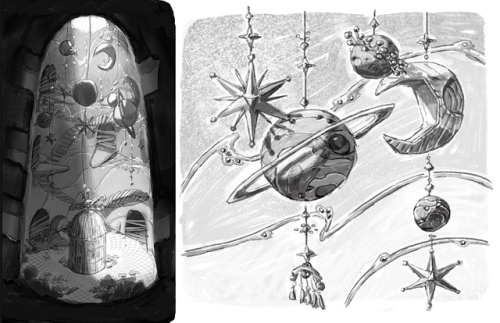 Some visual development for a short VR project I am working on.