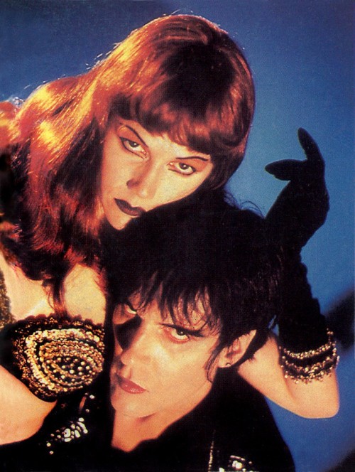 treat-me-like-your-mother:Poison Ivy & Lux Interior photographed by Rocky Schenck from Zillo #11