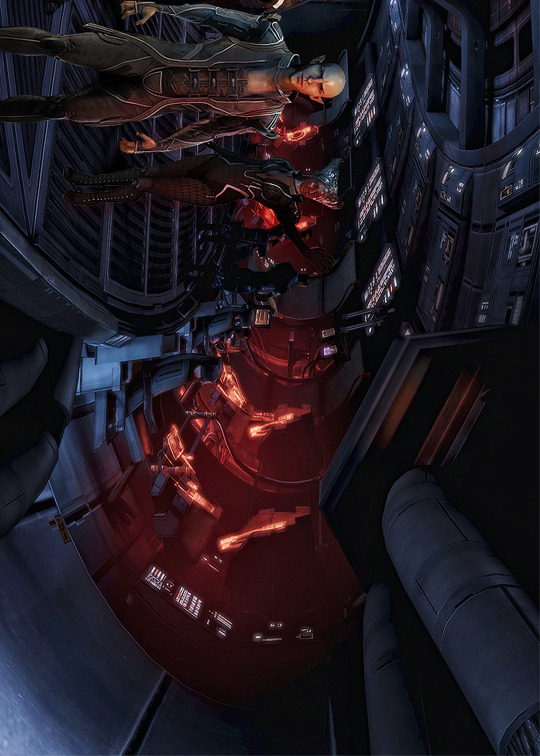 thinkdragonage:  missmargaretcarter:  Dragon Age Inquisition / Mass Effect  I’m