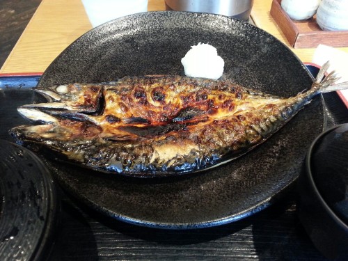 Had this delicious salt grilled fish for lunch today. Hands down one of the best cooked fish I&rsquo