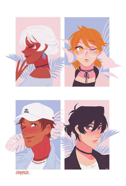 ohprcr:My full piece for @voltronfashionzine!! ✨