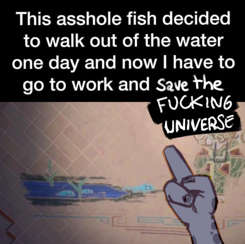 Have A Low Effort Meme While I Fight For My Life Through One Of My More Ambitious Illustration- This